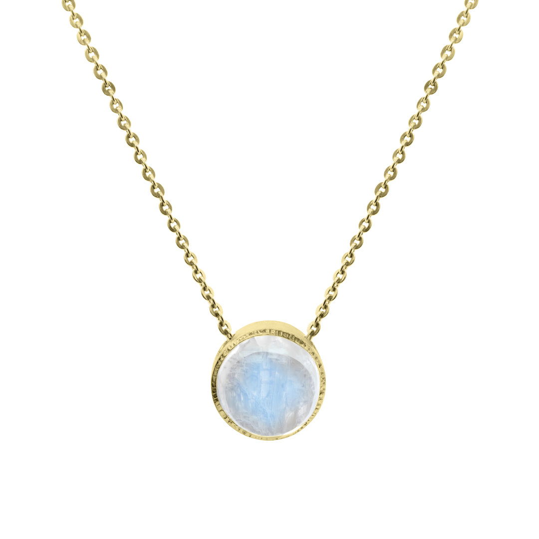 Moonstone Charm Necklace