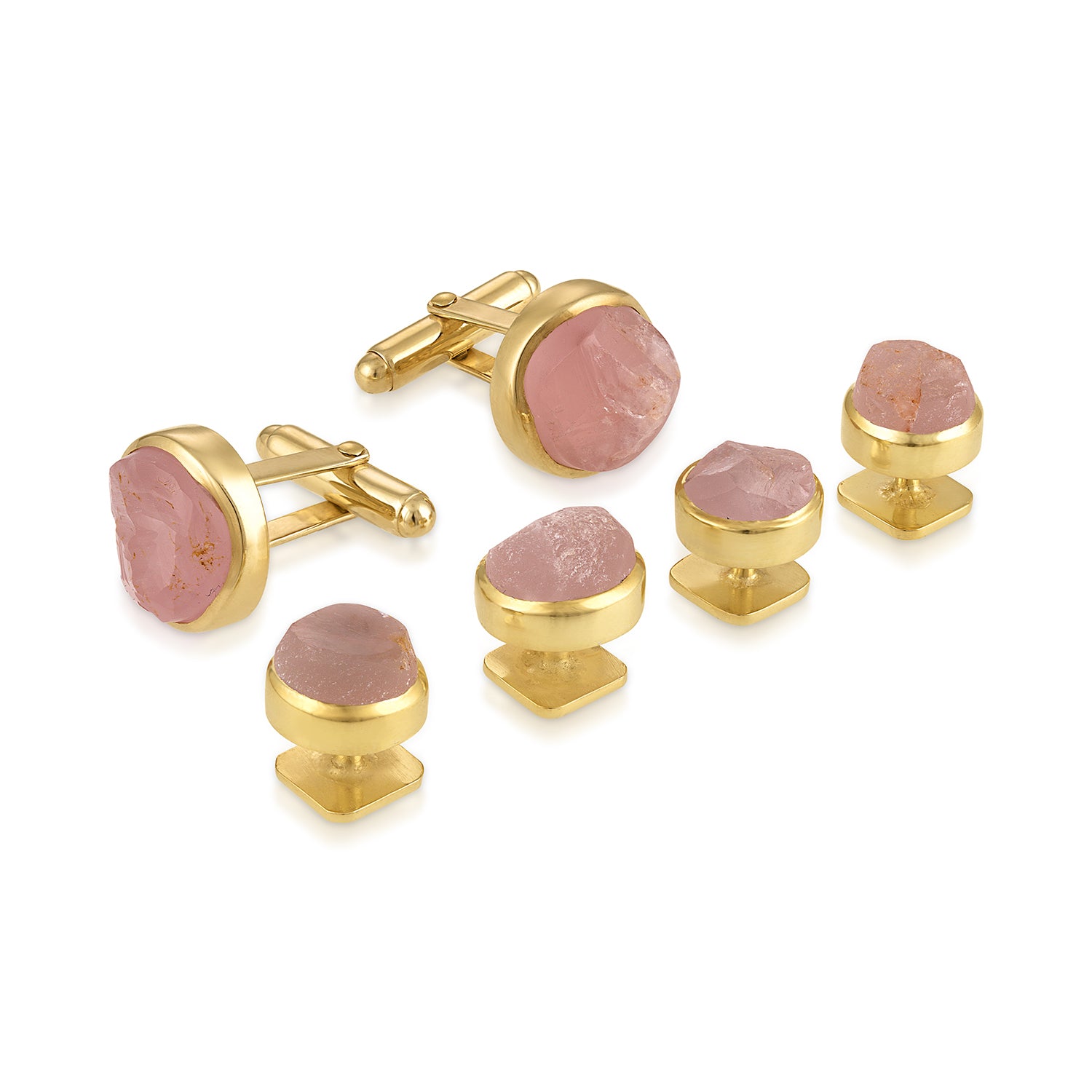 Rose gold sales tuxedo studs